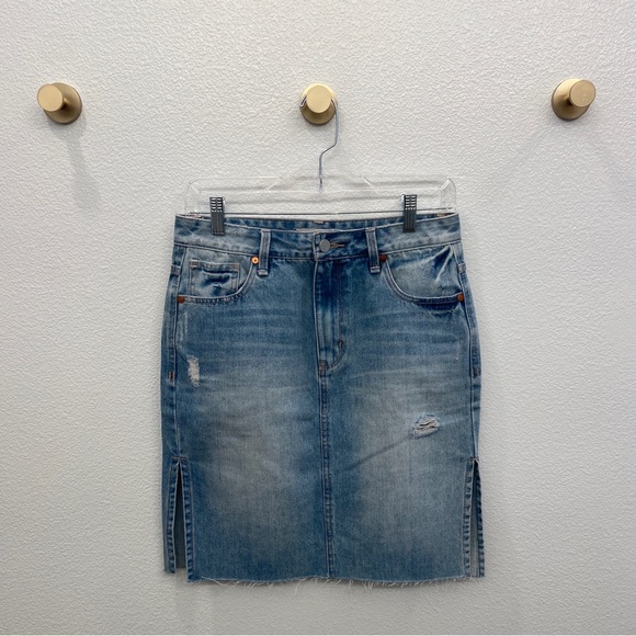 Habitual Dresses & Skirts - HABITUAL Midi Denim Blue Skirt